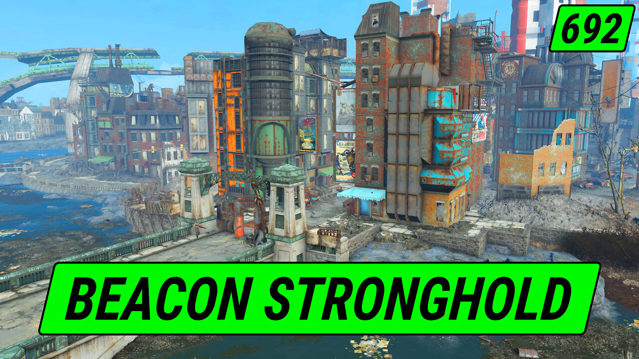 Beacon Hill Stronghold | Fallout 4 Unmarked | Ep. 692