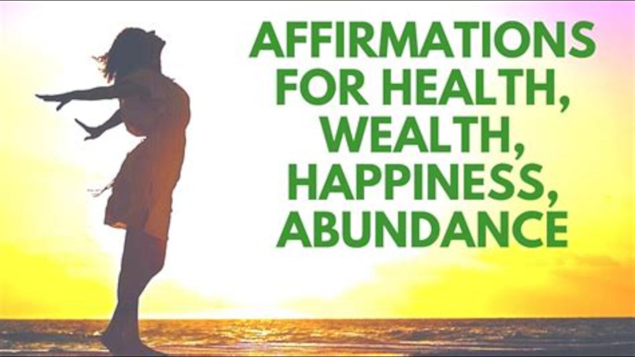 I am Affirmations! Affirmations for Wealth, Happiness and Success.