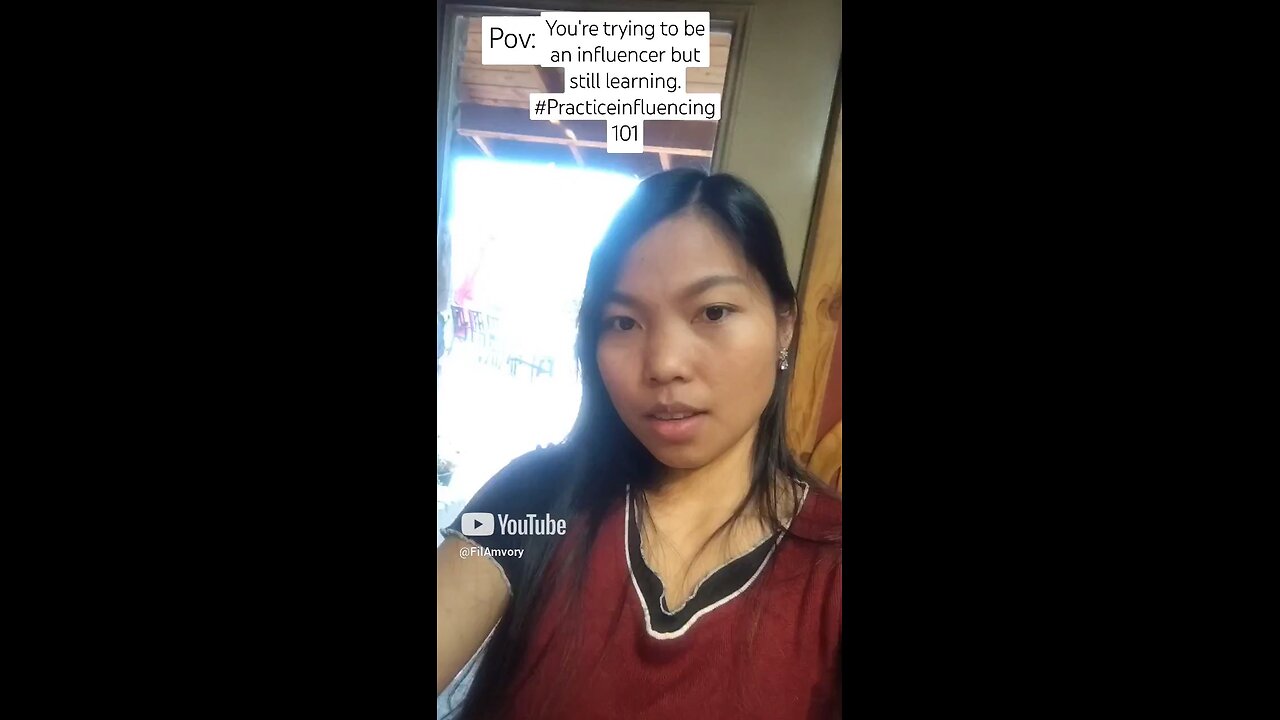 POV: you're trying to be an influencer but still learning #Practiceinfluencing101