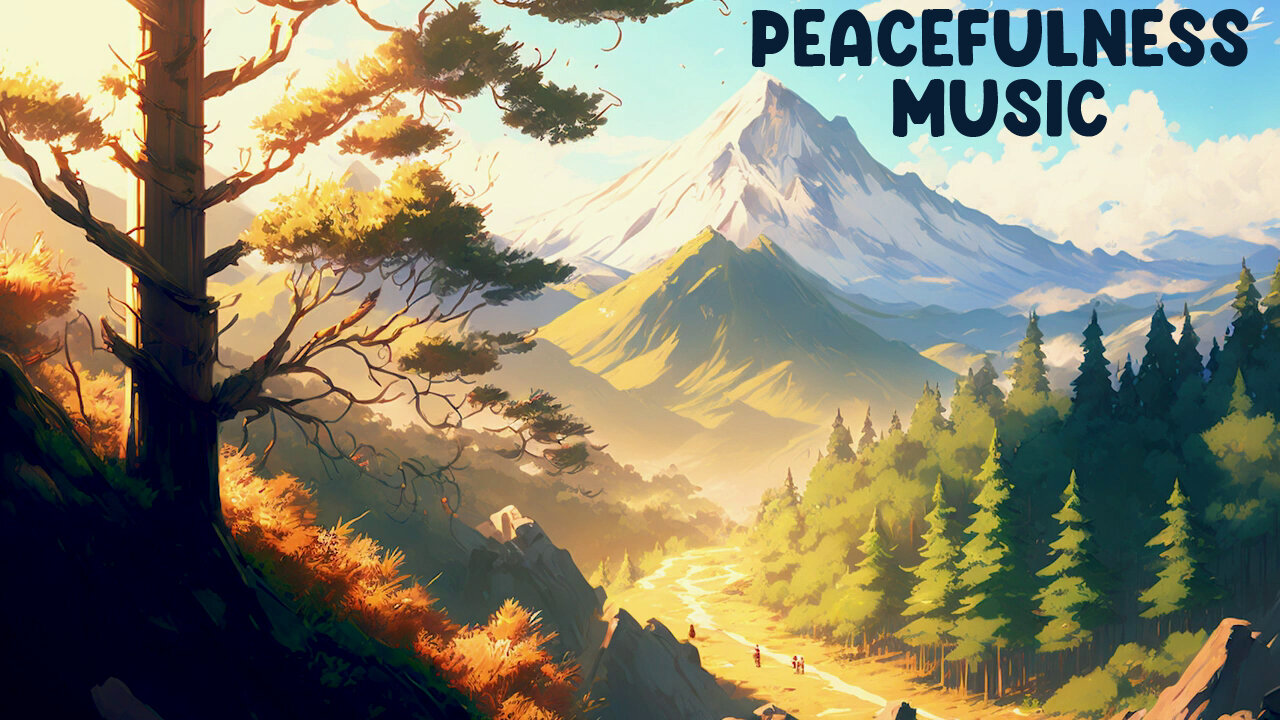 Peacefulness Healing Ethereal Music | Ambient Relaxing Calming Sound | Work, Study, Sleep