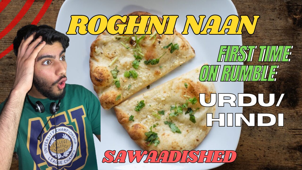 Mouth watering Roghni Naan recipe