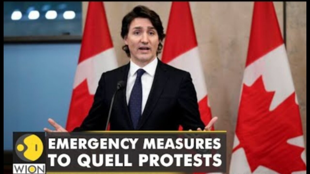 Canadian PM Trudeau invokes emergency powers to deal with covid-19 led 'freedom convoy' protests