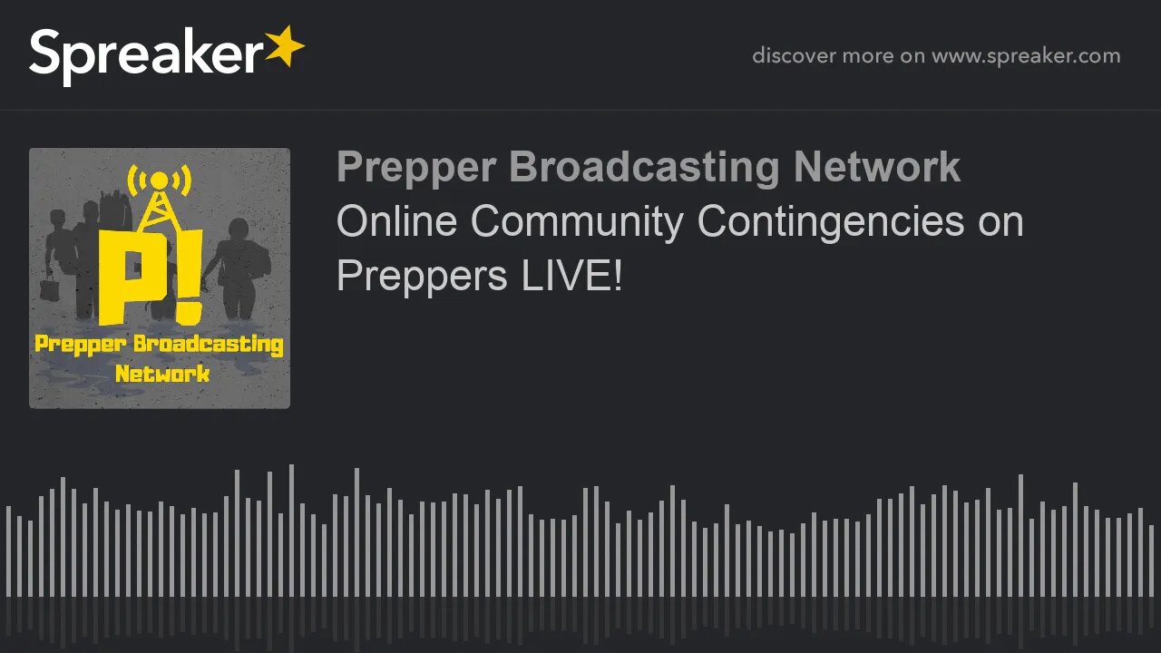 Online Community Contingencies on Preppers LIVE!