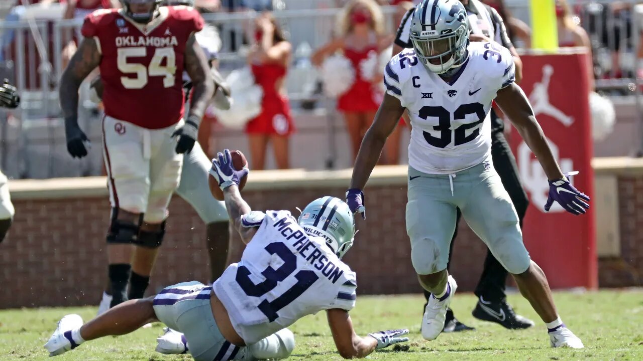 Kansas State Football | Jahron McPherson Press Conference | K-State 38, Oklahoma 35