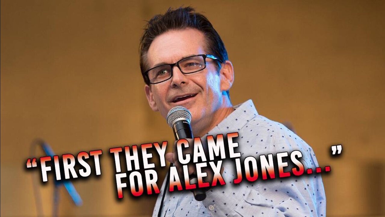 Jimmy Dore Warns America , "First They Came For Alex Jones..."