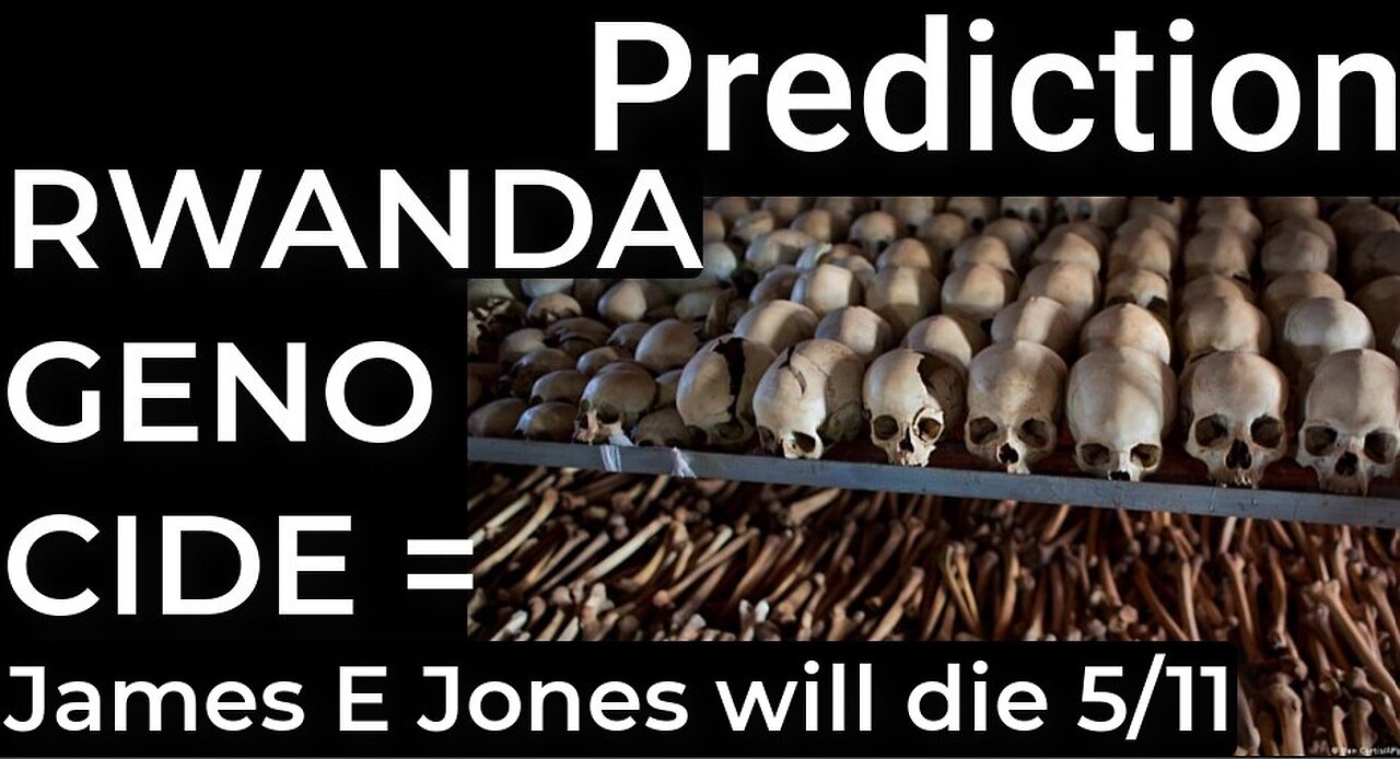 Prediction: RWANDA GENOCIDE = James Earl Jones will die on May 11