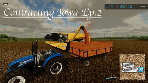 Hitting the Fields Before the Rain - Contracting Iowa Ep.2 | Farming Simulator 22