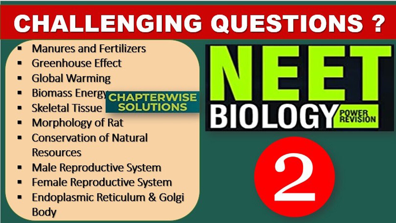 NEET BIOLOGY: Part - 2