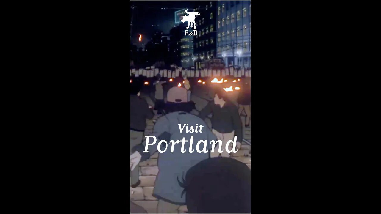 Portland Travel Ad Parody #shorts