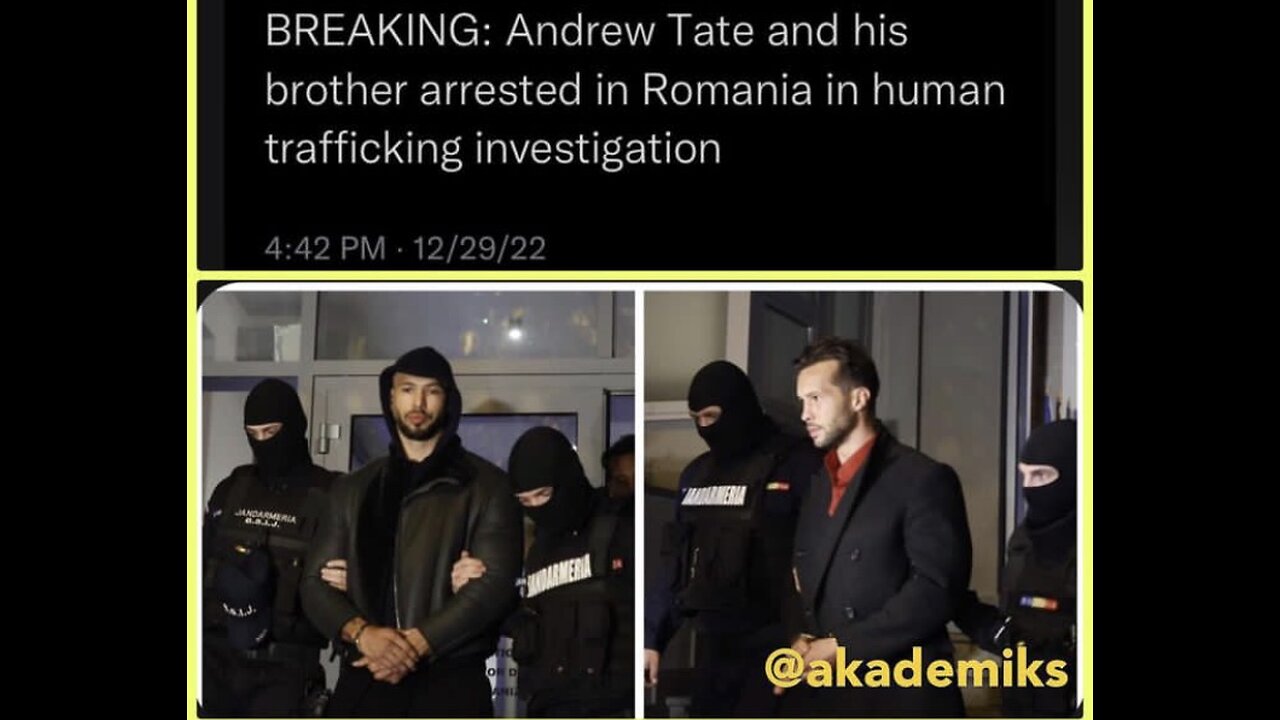 Andrew Tate Predicted his arrest 👀👀👀👀