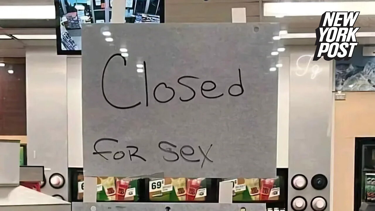 Customer scandalized by 'closed for sex' sign on sandwich shop: 'I seemed to have lost my appetite'