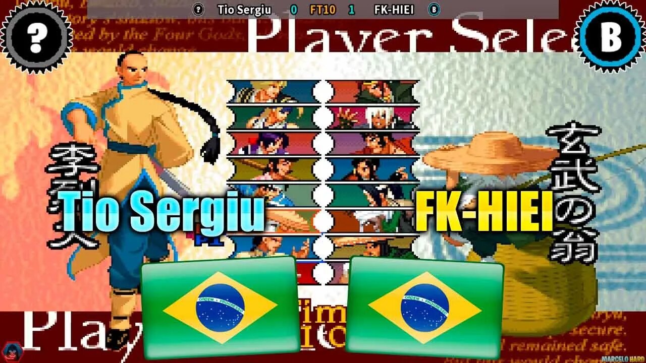 The Last Blade 2 (Tio Sergiu Vs. FK-HIEI) [Brazil Vs. Brazil]