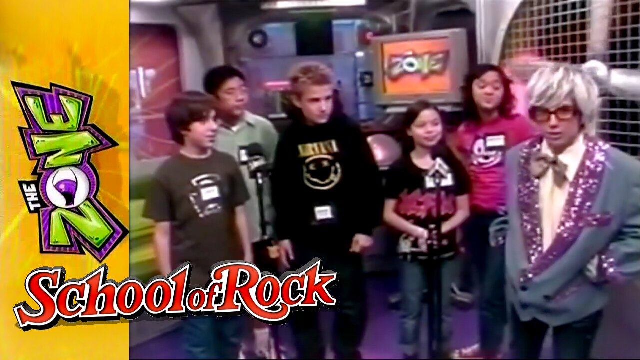 YTV The Zone "SCHOOL OF ROCK CAST" With Host SUGAR (2003)