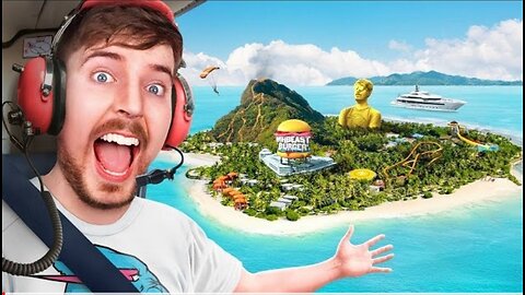 Maine apne 100,000,000,subscribe ko Ek private island Diya 🏝