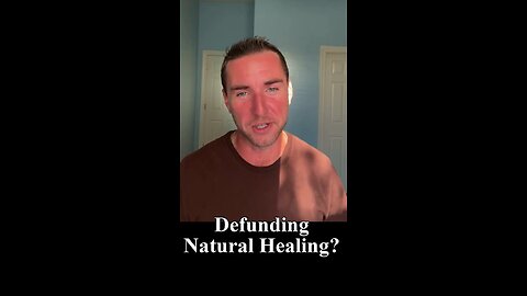 Natural healing defunded in 1910🤔 The natural way heals without side effects.