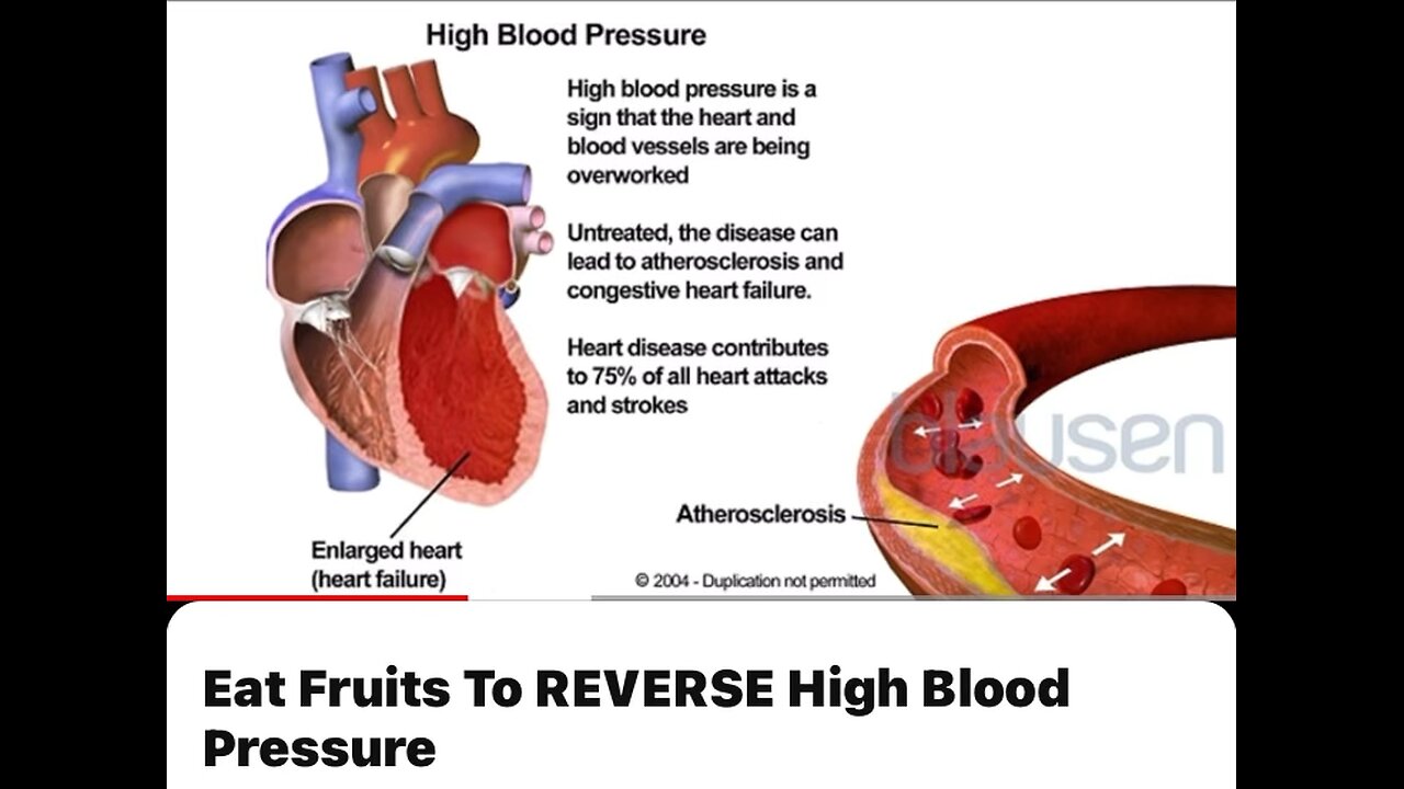 If your blood pressure is high…