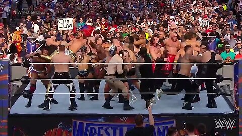 40 men's Royal rumble match