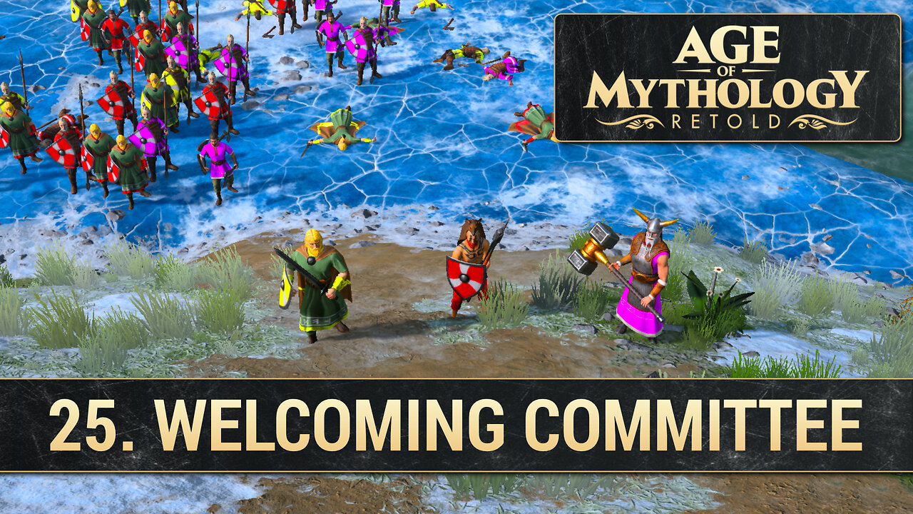 25. Welcoming Committee | Fall of the Trident (Hard) | Age of Mythology Retold