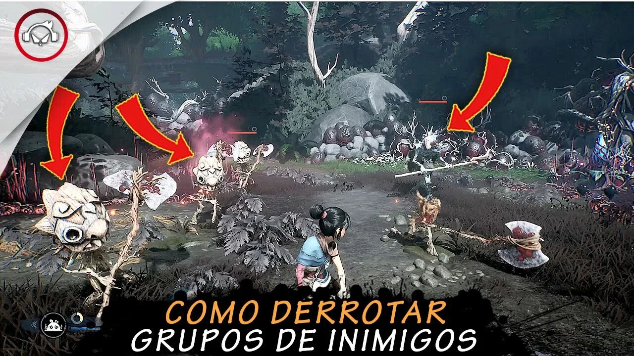 Kena Bridge Of Spirits, Como derrotar grupos de inimigos | super dica PT-BR