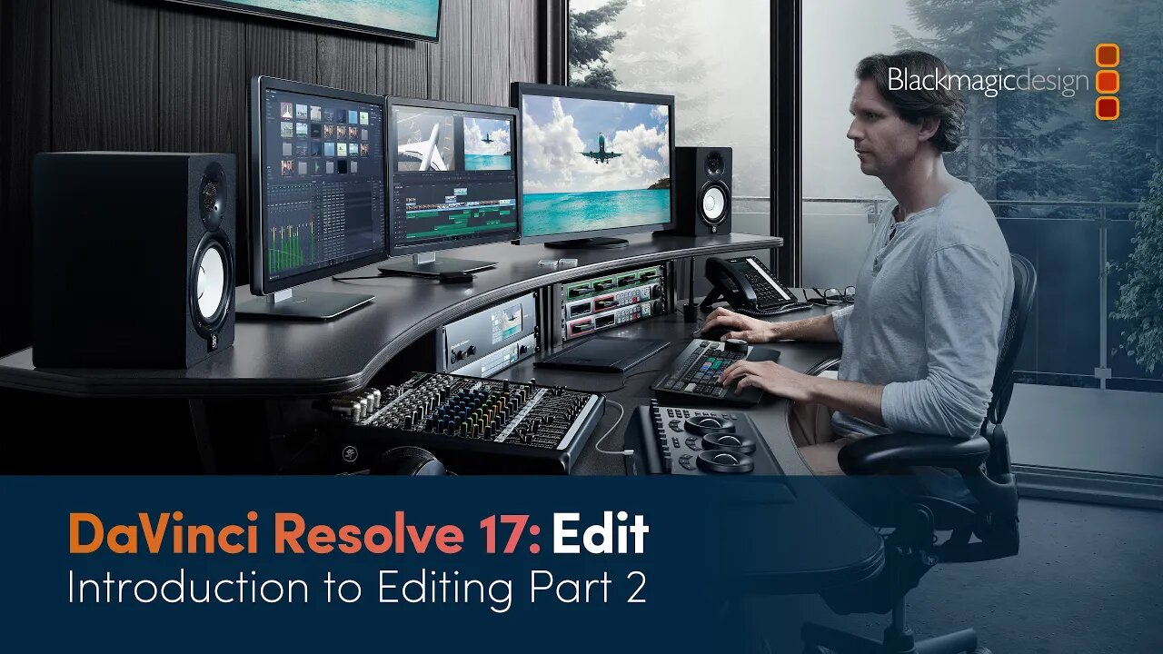 DaVinci Resolve 17 Edit Training - Introduction to Editing Part 2