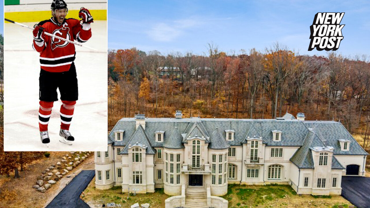 Hockey star Ilya Kovalchuk lists $15M NJ castle at massive discount