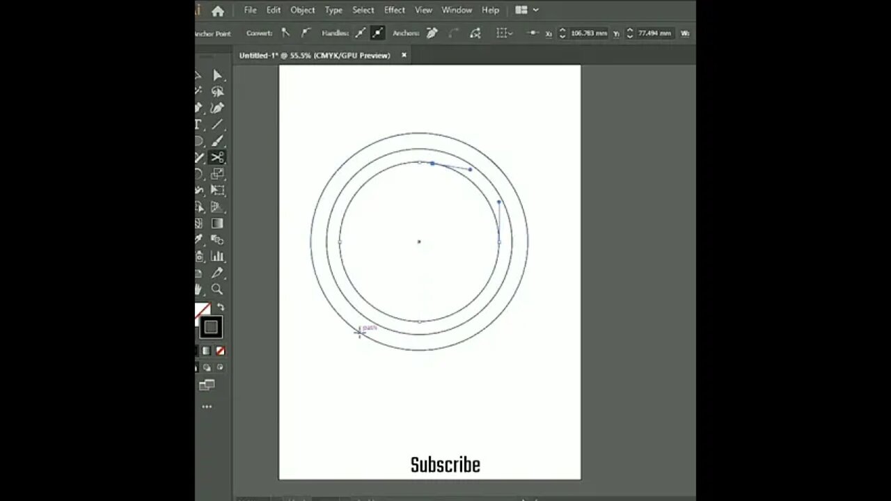 Logo Design Illustrator and how to apply mockup in photoshop #short #logo