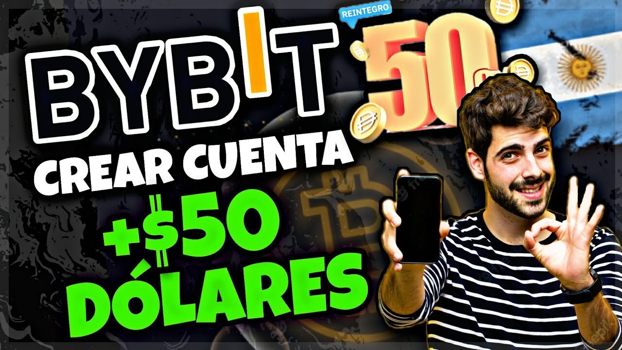 Como GANAR 50 DAI por CREAR CUENTA en BYBIT ARGENTINA 😱 PROMOCION BYBIT ESTA POR TERMINAR ❗