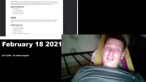 Review Jim Cobb - 52 Week Countdown to Preparedness