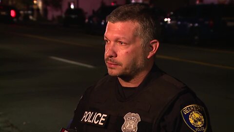 Police update the situation at the Hampton Inn in Dearborn