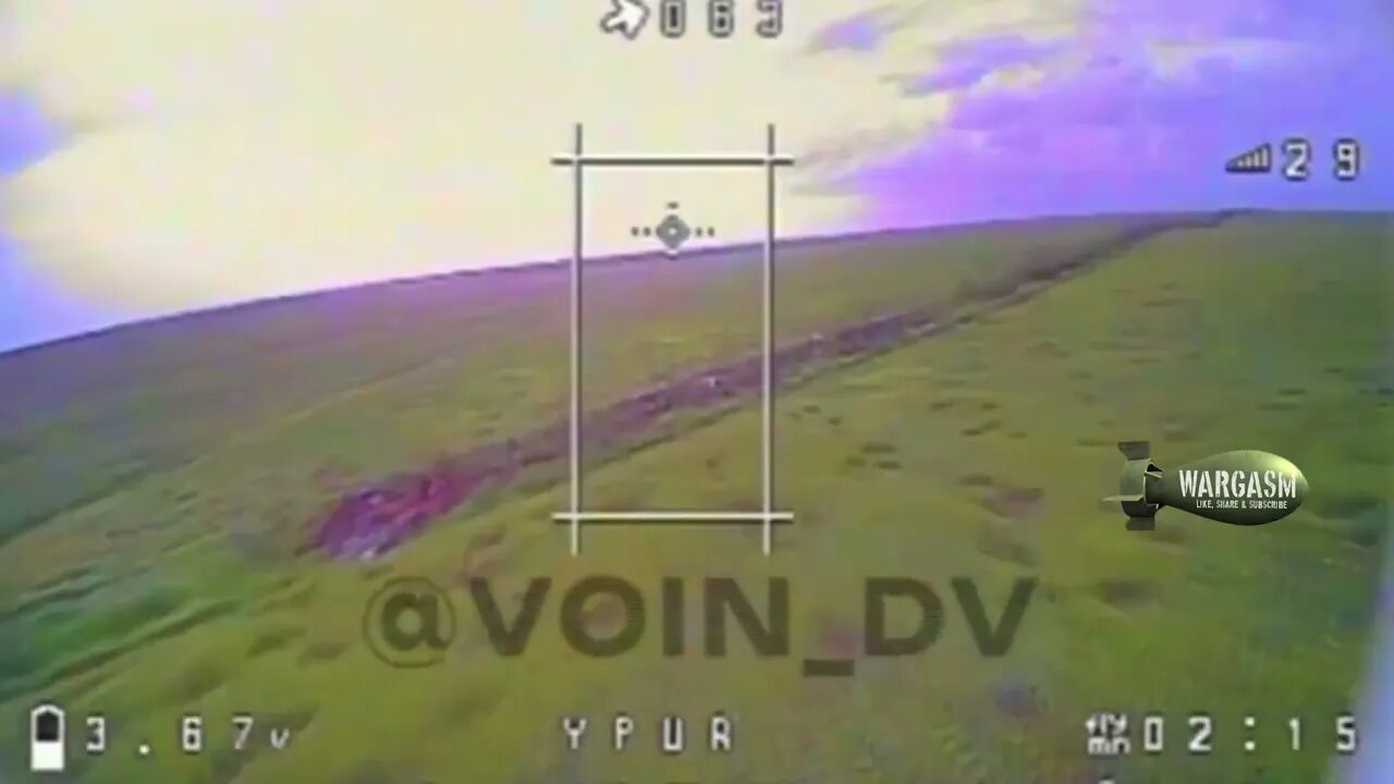 Russian FPV kamikaze drone targets South Donetsk trench