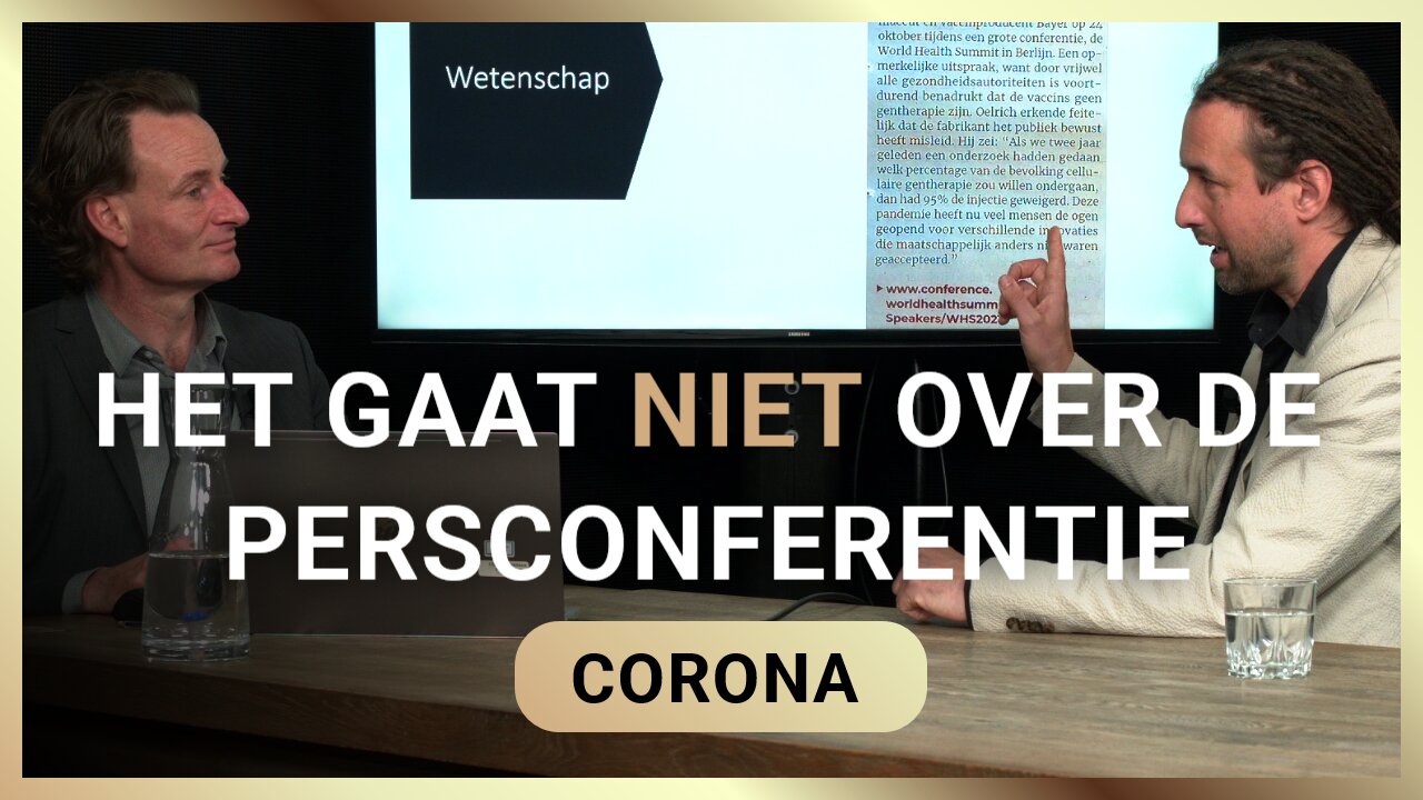 Het gaat niet over de persconferentie - Willem Engel en Jeroen Pols