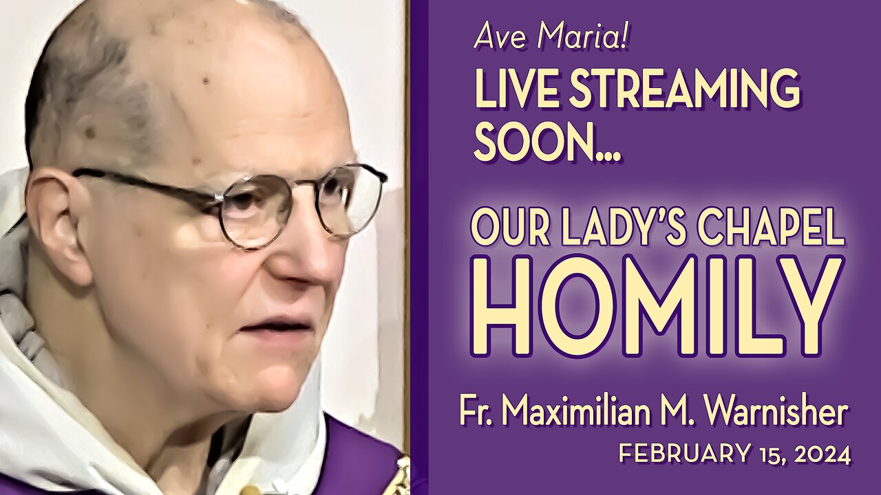 Thursday After Ash Wednesday - February 15, 2024 - HOMILY