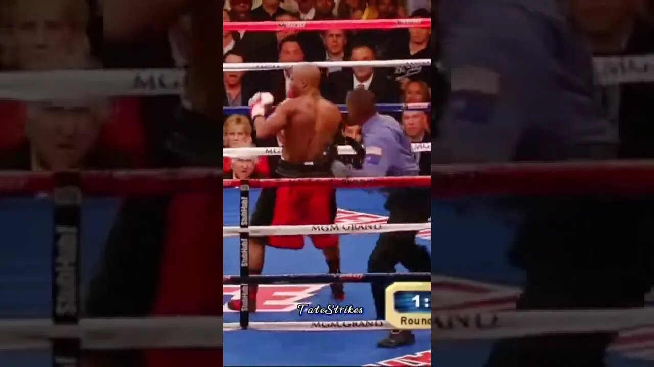 FLOYD MAYWEATHER GETS KNOCKED OUT