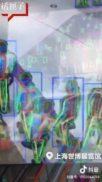 Chinese “gait recognition” technology identifies people based on the way they walk.