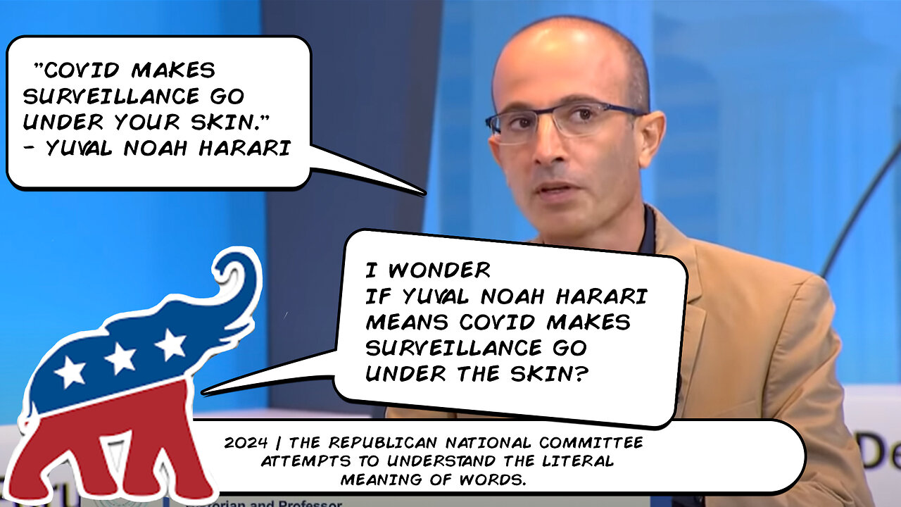Biological ID | Proof Biological ID System Already Deployed | "Covid Makes Surveillance Go Under Your Skin, When People Look Back the Thing They Will Remember Is This Was the Moment When Surveillance Started Going Under the Skin." - Yuval Noah H