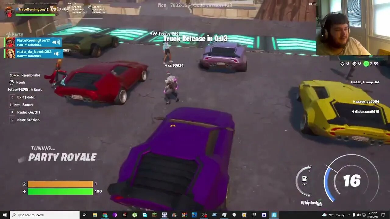 Nathan RIPS his vocal cords!!! | Fortnite With Friends