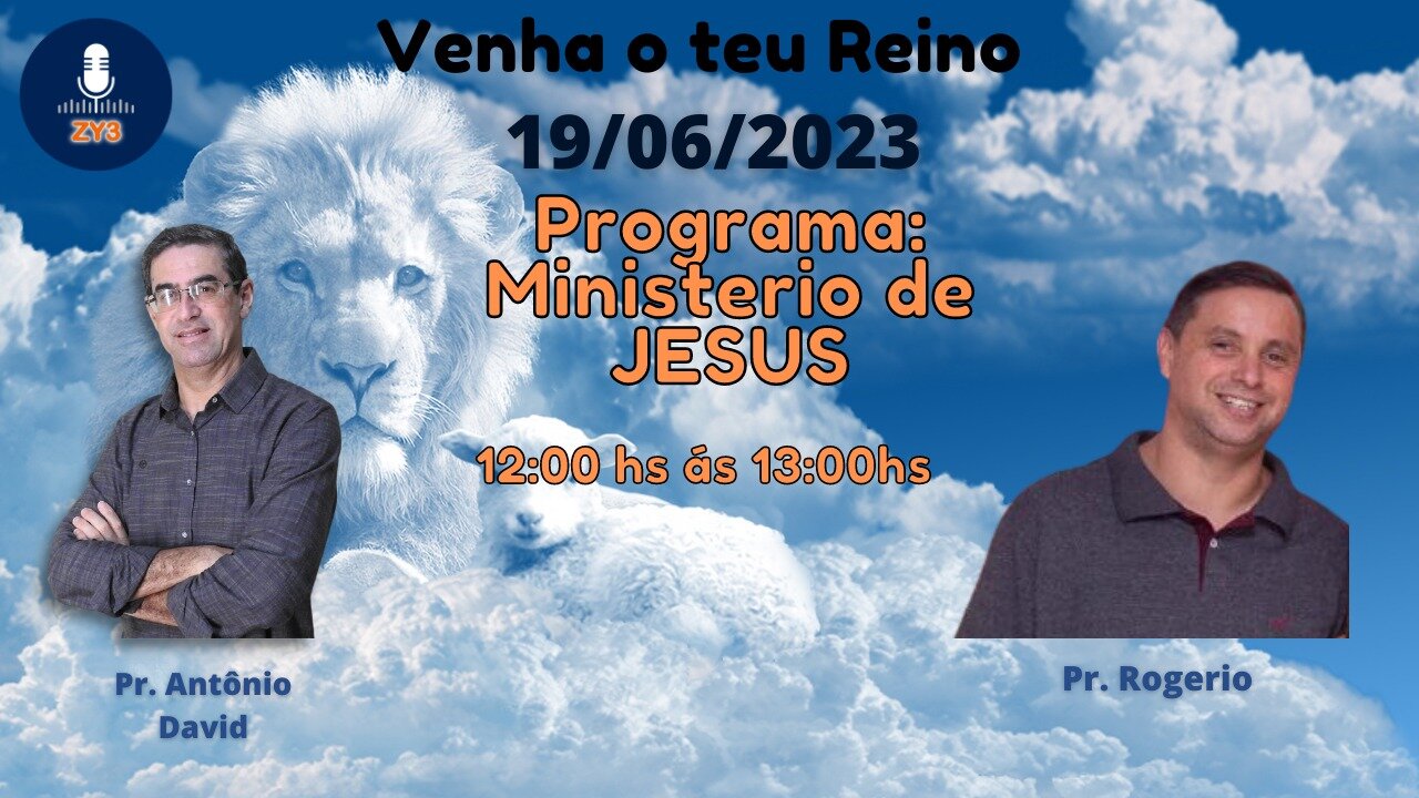 Ministério de Jesus com Pr. Rogério