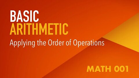 Application of the Order of Operations