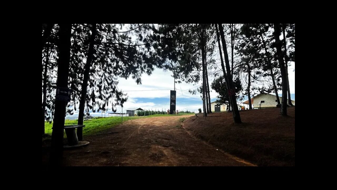 FLGC - Hiking up to front gate of Flora Growth's cultivation facility