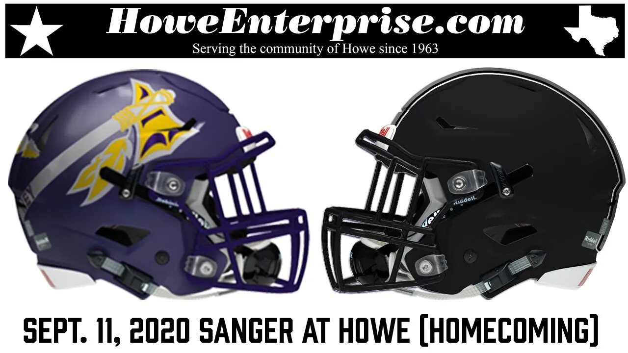 Sanger Indians at Howe Bulldogs, Homecoming, 9/11/2020