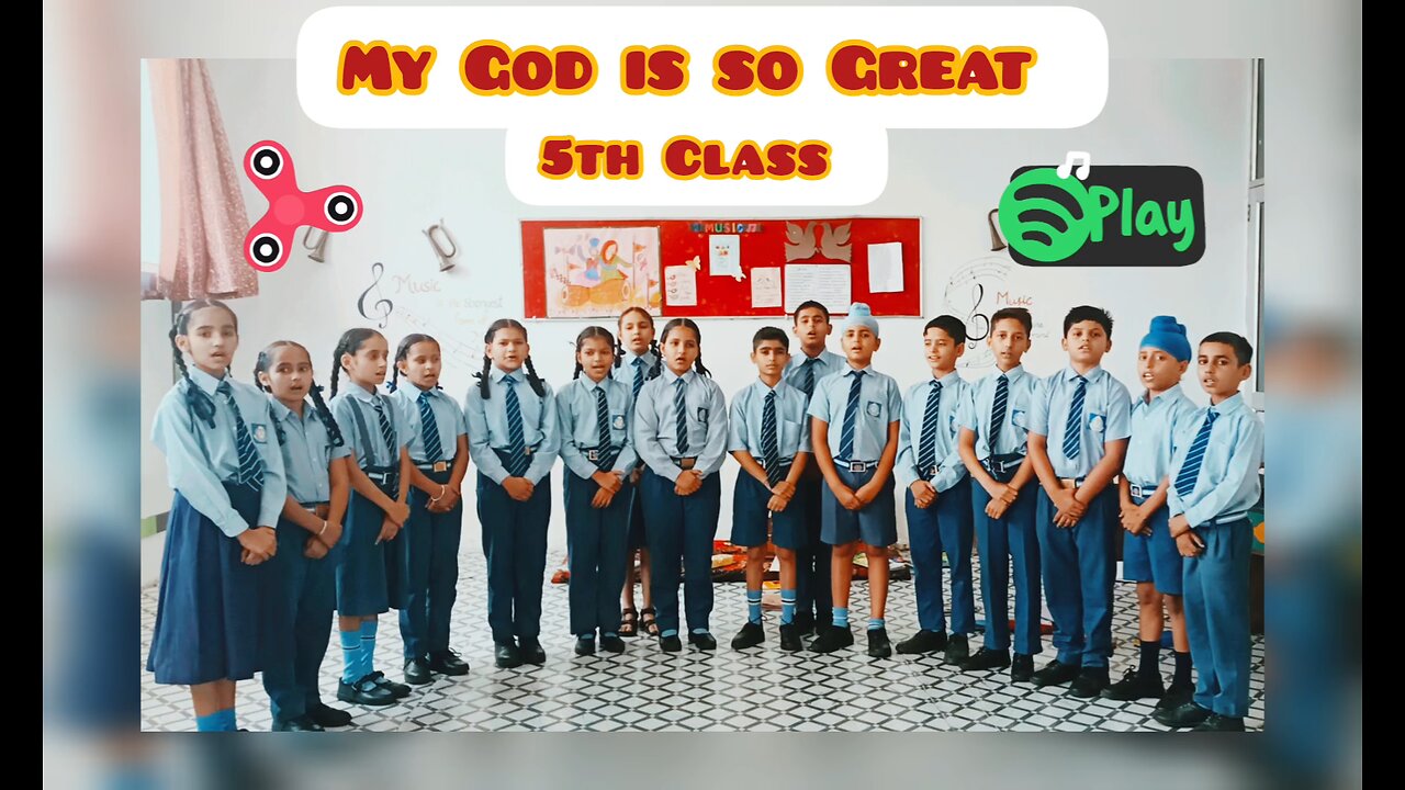 English Prayer | My God is So Great | School Prayer