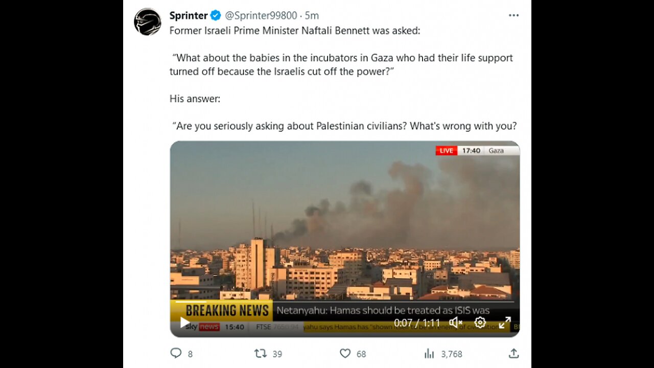 Israel dropped 6,000 bombs on Gaza, killed 12 UN workers in Gaza 10-12-23 Emil Cosman