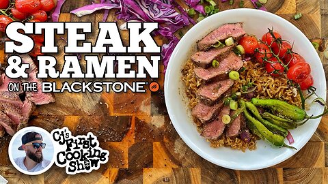 How to Make Next-Level Steak Ramen on the Blackstone Griddle