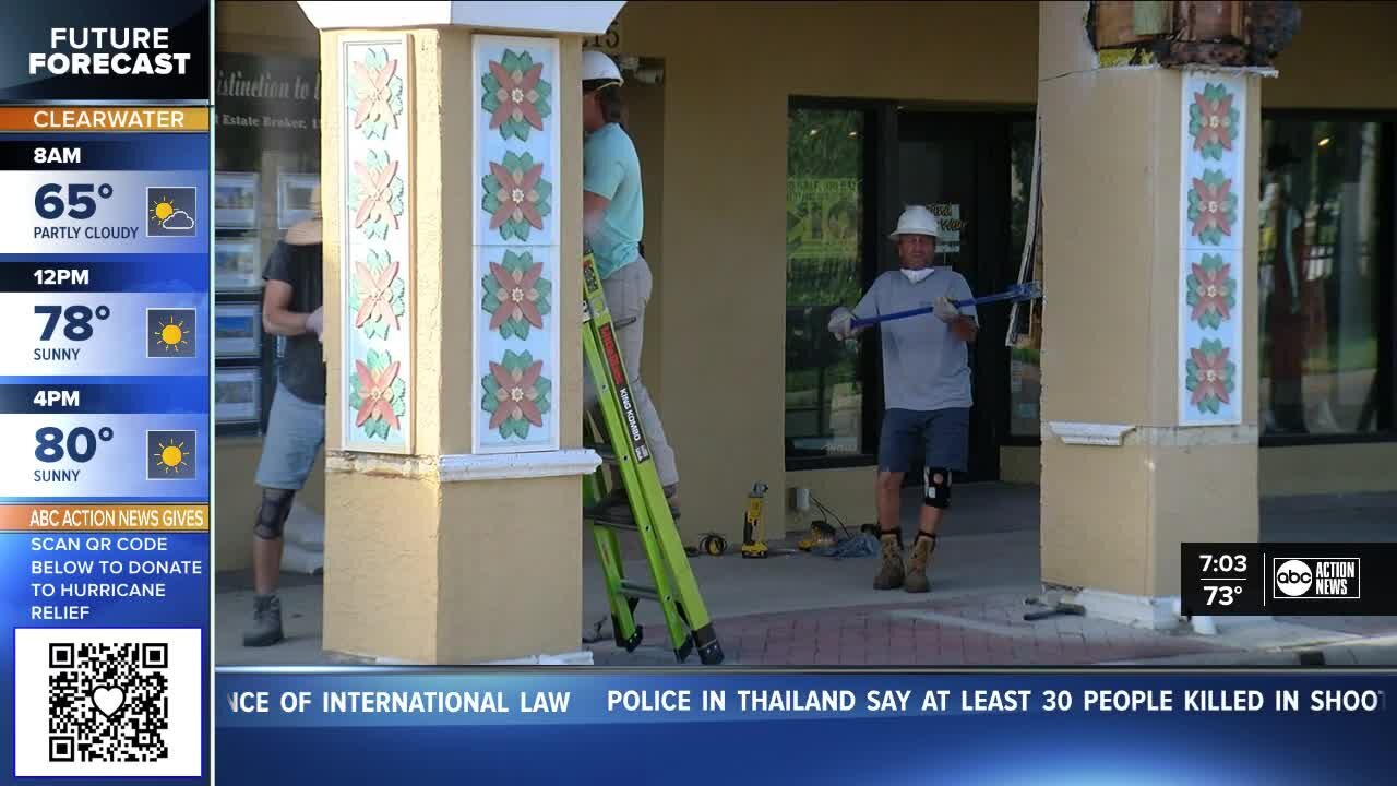 Downtown Venice businesses work to reopen after Hurricane Ian