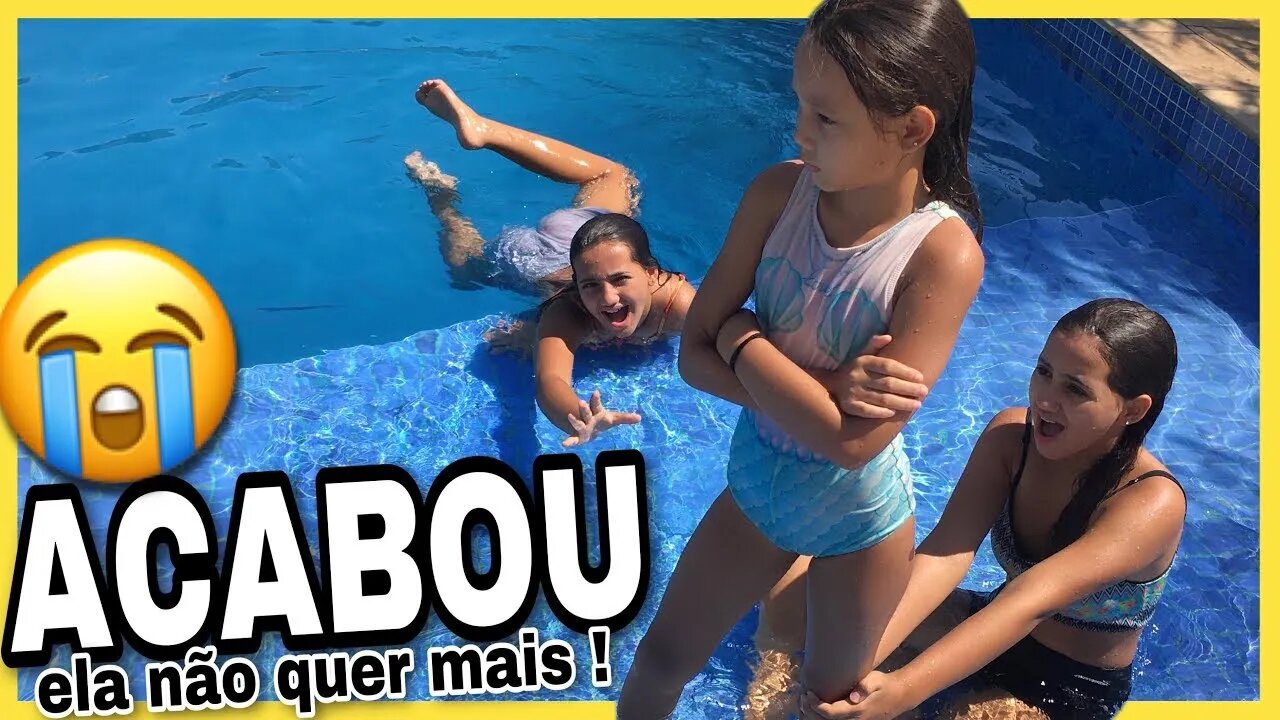 ELA VAI SAIR DO CANAL 😩ACABOU TUDO - 3 irmãs demais