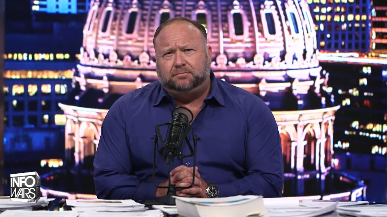 ALEX JONES (Full Show) Monday - 8/9/21
