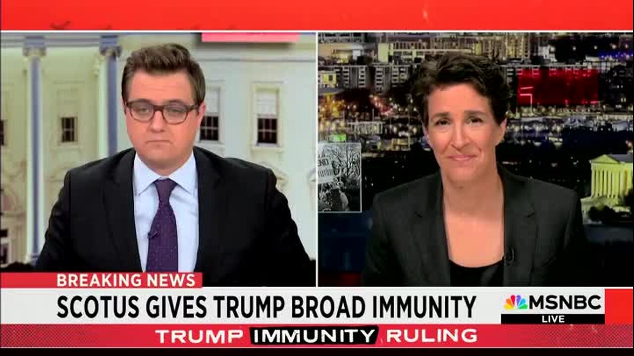 Maddow on Immunity Case: Trump Got 105 Percent of What They Were Asking for from Supreme Court