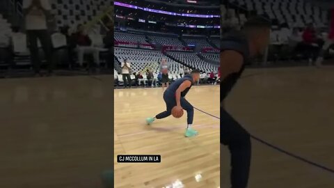 CJ McCullom is in LA..