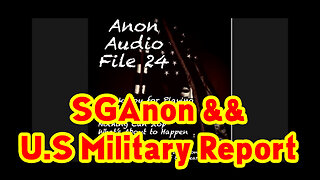 SGAnon & U.S Military Report - WHERE IS THE STORM?.