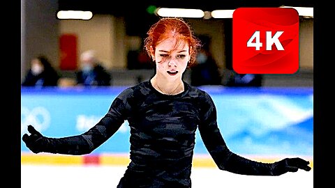 Александра Трусова Sasha TRUSOVA🇷🇺Free Skate Practice *5 QUADS* 2022 Beijing Olympics